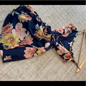 Foxglove Floral Joie Dress silk, sz. Small